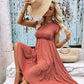Cathy Bohemian Smocked Top Maxi Dress