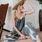 Boho Tie Dye Loose Casual Jumpsuit