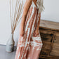 Boho Tie Dye Loose Casual Jumpsuit