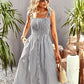 Dolores Seersucker Stripe Bohemian Smocked Dress