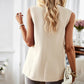 Bohemian Women's Career Sleeveless Blazer Jacket