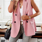 Bohemian Women's Career Sleeveless Blazer Jacket