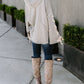 Bohemian Exposed Seam Loose Neck Lace Up Bell Sleeve Pullover