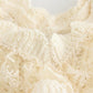 Boho French Romance Ruffle Knit Tank Top