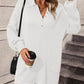 Boho Women's Solid Color Long Sleeve Sweater Dress