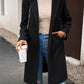 Bohemian Long Length Double Lapel Cardigan Blazer Jacket
