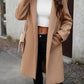 Bohemian Long Length Double Lapel Cardigan Blazer Jacket