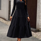 Women's Bohemian Autumn Long Sleeve V-Neck Empire Waist DressWomen's Bohemian Autumn Long Sleeve V-Neck Empire Waist Dress