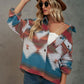 Boho Western Aztec Pattern Collared Pocket Jacket