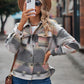 Boho Western Aztec Pattern Collared Pocket Jacket