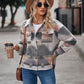 Boho Western Aztec Pattern Collared Pocket Jacket