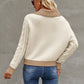 Bohemian Cropped Cable Knit Cardigan Sweater