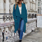 Bohemian Long Knitted Lapel Cardigan Duster Jacket