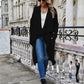 Bohemian Long Knitted Lapel Cardigan Duster Jacket