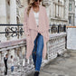 Bohemian Long Knitted Lapel Cardigan Duster Jacket