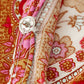 Bohemian Paisley Printed Fall Wrap Midi Dress