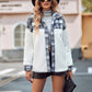 Bohemian Plaid Winter Soft Plush Women's Jacket