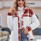 Bohemian Plaid Winter Soft Plush Women's Jacket