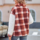 Bohemian Plaid Winter Soft Plush Women's Jacket
