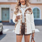 Bohemian Plaid Winter Soft Plush Women's Jacket