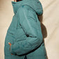 Bohemian Hooded Quilted Foldable Padded Pullover Long Sleeve Jacket