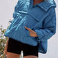 Bohemian Hooded Quilted Foldable Padded Pullover Long Sleeve Jacket